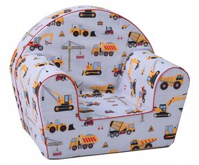 Tex-im mazuļa atzveltnes krēsls ar traktoriem cena un informācija | Sēžammaisi, klubkrēsli, pufi bērniem | 220.lv