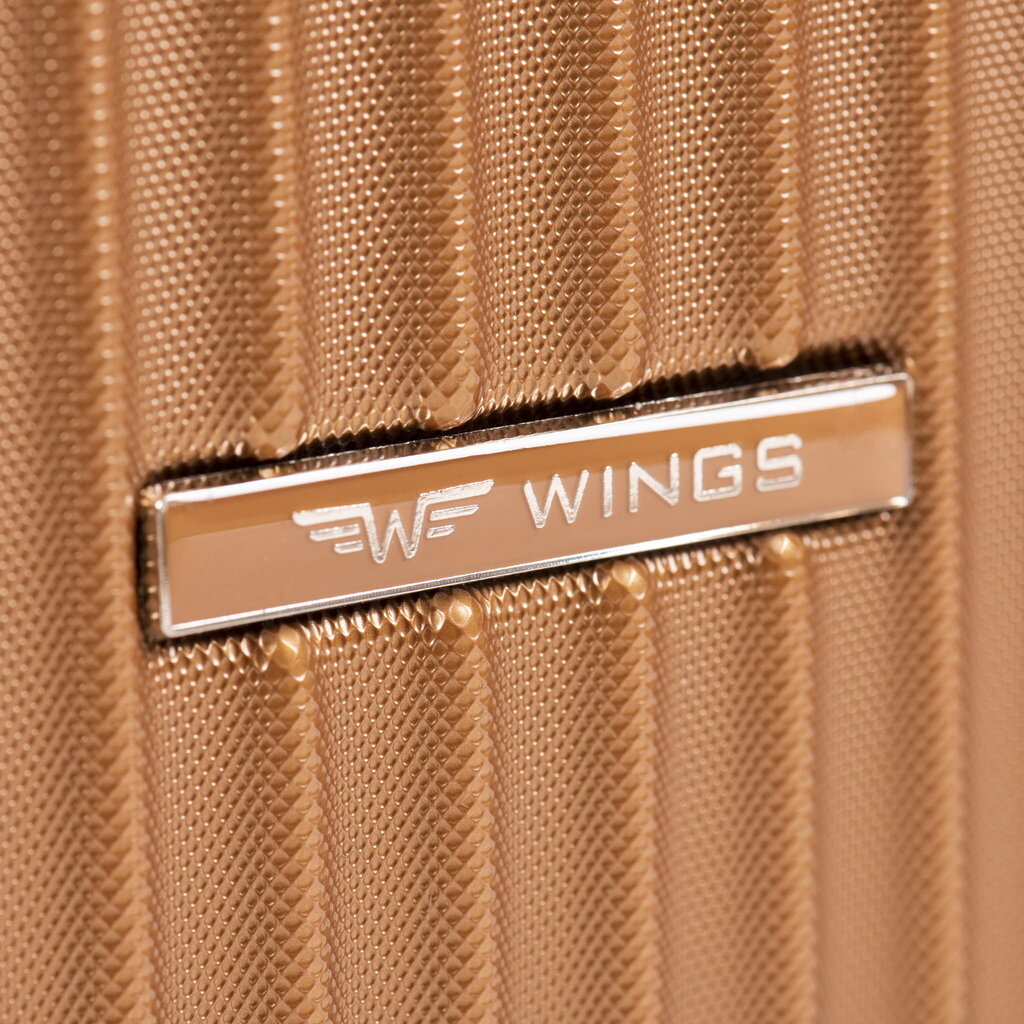 Liels koferis Wings, L, rozā цена и информация | Koferi, ceļojumu somas | 220.lv