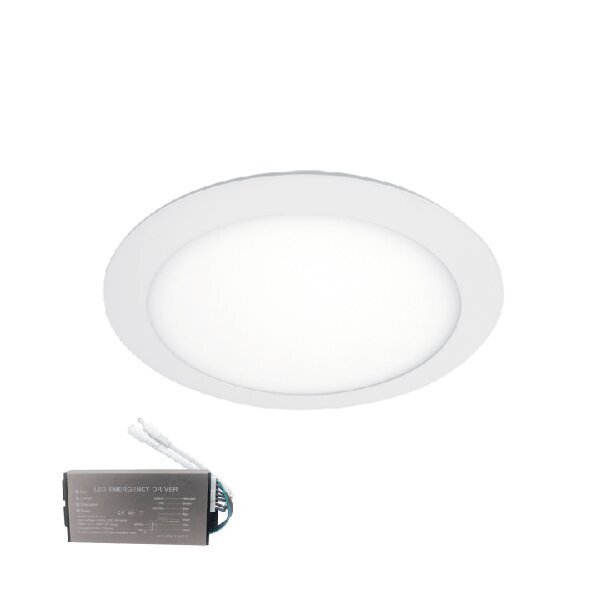 LED panelis apaļš 10w 6500k ip65 цена и информация | Iebūvējamās lampas, LED paneļi | 220.lv