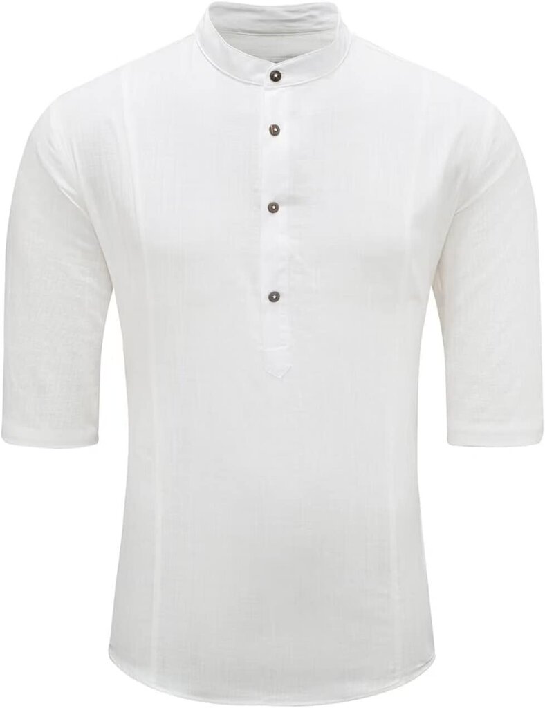 Kokvilnas T-krekls vīriešiem Elegancity, balts cena un informācija | Vīriešu krekli | 220.lv