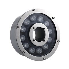 LED strūklakas gaisma 6w rgb, ip68 ar tālvadības pulti cena un informācija | Iebūvējamās lampas, LED paneļi | 220.lv