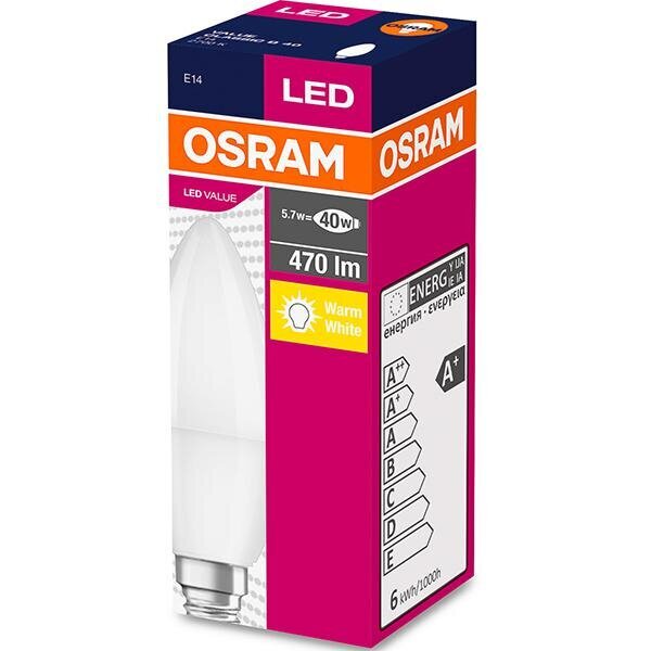 LED spuldze, Osram, 470lm, 2700K cena un informācija | Spuldzes | 220.lv