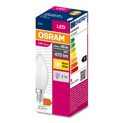 LED spuldze, Osram, 470lm, 2700K cena un informācija | Spuldzes | 220.lv