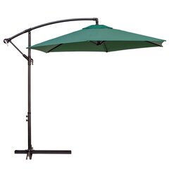 Пляжный зонт Monty Алюминий Зеленый 270 cm цена и информация | Зонты, маркизы, стойки | 220.lv