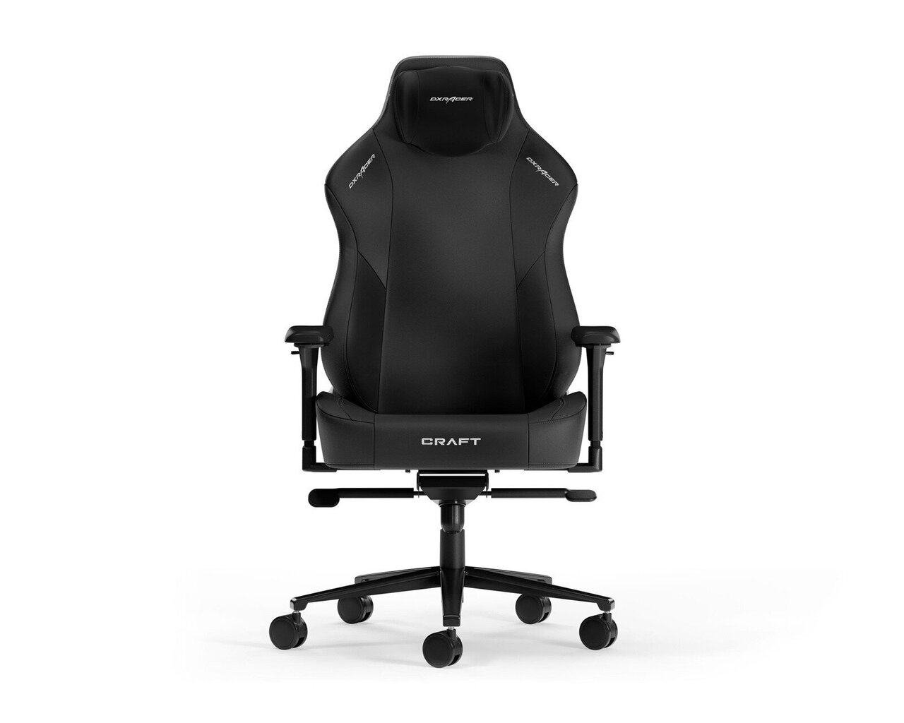 Spēļu krēsls Dxracer Craft L C23-N, Melns cena un informācija | Biroja krēsli | 220.lv
