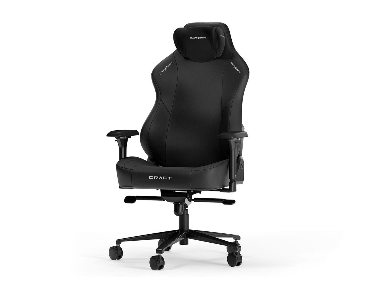 Spēļu krēsls Dxracer Craft L C23-N, Melns cena un informācija | Biroja krēsli | 220.lv