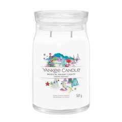 Большая соевая свеча Yankee Candle - 567 г Волшебные яркие огни зимы 2023 года цена и информация | Подсвечники, свечи | 220.lv