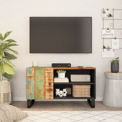 TV skapītis vidaXL, 80x33x46 cm, melns cena un informācija | TV galdiņi | 220.lv