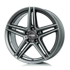 Rial M10 metāliski pelēks 7.0R16 5X112/48 66.5 цена и информация | Литые диски | 220.lv