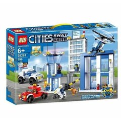 Konstruktora policijas iecirkņa analogais Lego City 60047 cena un informācija | Konstruktori | 220.lv