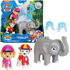 Komplekts Paw Patrol Jungle Pups Skye Marshall figūriņas + aksesuāri цена и информация | Игрушки для мальчиков | 220.lv