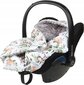 Sega ar kapuci autokrēsliņam Babymam, 80x80 cm, gray цена и информация | Autokrēsliņu aksesuāri | 220.lv