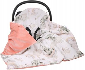 Sega autokrēsliņam Babymam, 100x100 cm, pink cena un informācija | Autokrēsliņu aksesuāri | 220.lv