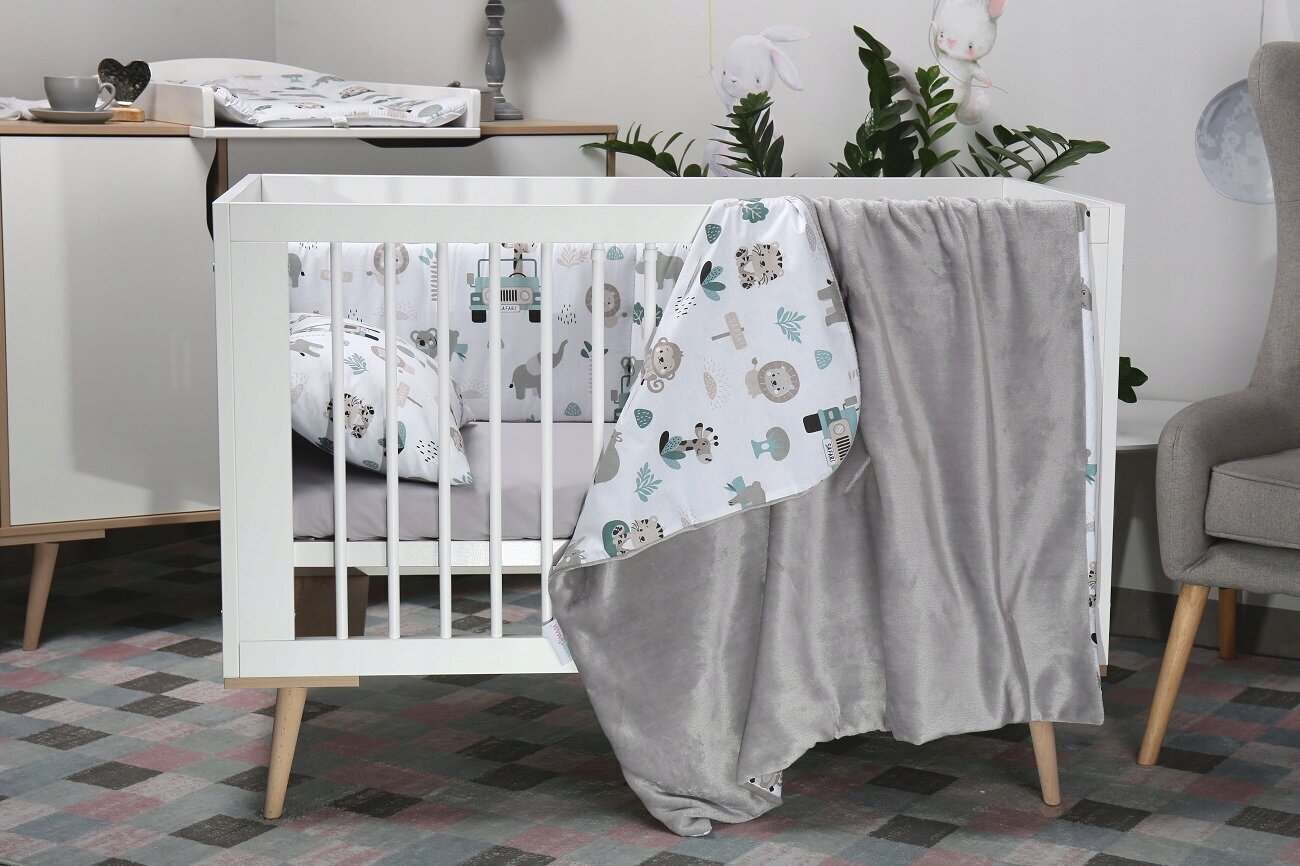 Sega autokrēsliņam Babymam, 100x100 cm, gray цена и информация | Autokrēsliņu aksesuāri | 220.lv