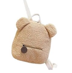 Рюкзак с милым плюшевым мишкой, хаки цена и информация | Школьные рюкзаки, спортивные сумки | 220.lv