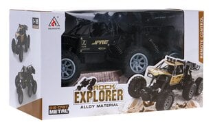 Tālvadības pults vadāma automašīna Rock Explorer, melna cena un informācija | Rotaļlietas zēniem | 220.lv