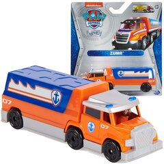 Automašīna Paw Patrol Orange Zuma Big Truck Pups True Metal цена и информация | Игрушки для мальчиков | 220.lv