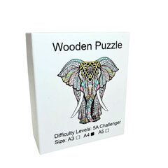 Koka puzle Mamuts cena un informācija | Puzles, 3D puzles | 220.lv