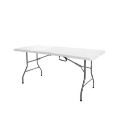 Dārza galds Galds Piable Blanc, 120x60x74 cm, balts cena un informācija | Dārza galdi | 220.lv