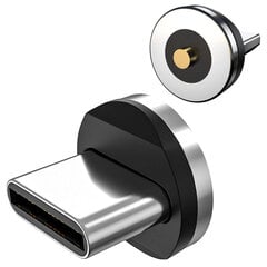 USB C gals magnētiskajam kabelim, sudraba цена и информация | Кабели для телефонов | 220.lv