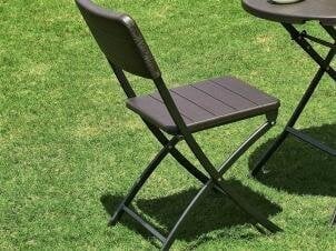 Saliekams āra krēsls Madeira, brūns cena un informācija | Dārza krēsli | 220.lv