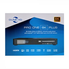 Dune HD ProOne8KPlus цена и информация | Мультимедийные проигрыватели | 220.lv