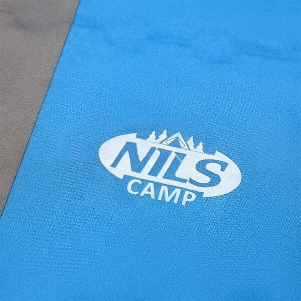 Pašpiepūšamais matracis Nils Camp NC4340, zils/pelēks cena un informācija | Tūrisma matrači un paklājiņi | 220.lv