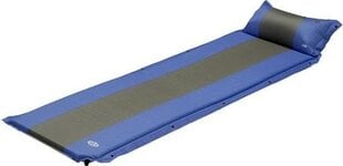 Pašpiepūšamais matracis Nils Camp NC4349, zils/pelēks cena un informācija | Tūrisma matrači un paklājiņi | 220.lv