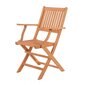 Dārza krēsls Bigbuy Home Kate, brūns цена и информация | Dārza krēsli | 220.lv