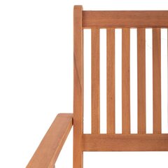 Садовое кресло Kate 51 x 60 x 90 cm Натуральный древесина акации цена и информация | Садовые стулья, кресла, пуфы | 220.lv
