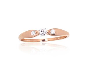 Золотое кольцо "Юнона Gold XV" Diamond Sky, DS01G660 цена и информация | Кольца | 220.lv