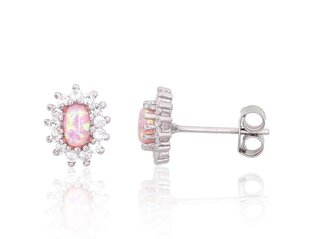 Sudraba auskari sievietēm Diamond Sky Moon Charm VIII DS02A816 цена и информация | Серьги | 220.lv