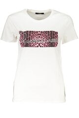 T-krekls sievietēm Cavalli Class RXT62DJD080_BI00053, balts cena un informācija | T-krekli sievietēm | 220.lv