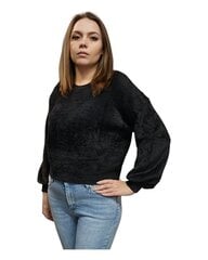 Женский черный свитер больших размеров цена и информация | Женские кофты | 220.lv