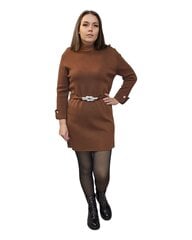 Платье женское, коричневое. цена и информация | Платья | 220.lv