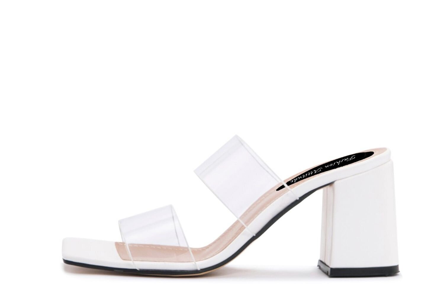 Sandales sievietēm Fashion Attitude, baltas cena un informācija | Sieviešu sandales | 220.lv