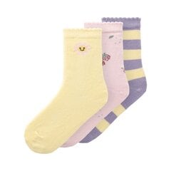 Name It DULA 3P SOCK 323158 цена и информация | Носки, колготки для девочек | 220.lv