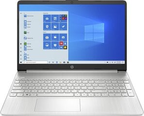 HP 15s-eq2134nw AMD Ryzen 7 5700U, RAM 8GB, 512 SSD Radeon RX Vega 8, Windows 11, Silver цена и информация | Ноутбуки | 220.lv