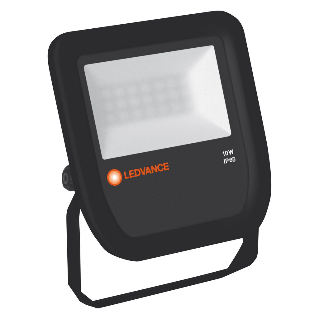 LED prožektors Ledvance Floodlight, 10W, 4000K, IP65, melns цена и информация | Āra apgaismojums | 220.lv