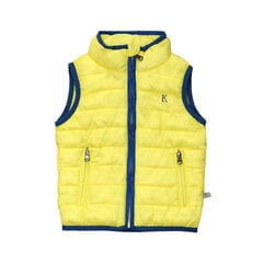 Veste zēniem Kanz, dzeltena cena un informācija | Zēnu jakas, džemperi, žaketes, vestes | 220.lv