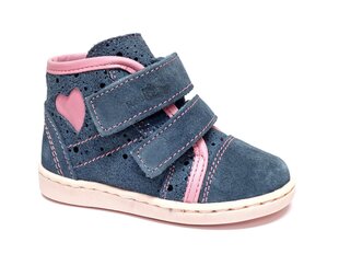 Обувь для девочек Ren But, темно-синяя цена и информация | Детские сапоги | 220.lv