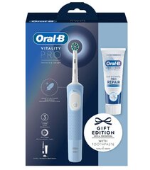 Oral-B Vitality Pro Protect x Clean cena un informācija | Elektriskās zobu birstes | 220.lv