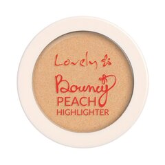 Sejas izgaismotājs Lovely Bouncy Powder Highlighter, persiks, 3,6 g cena un informācija | Grima bāzes, tonālie krēmi, pūderi | 220.lv