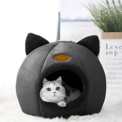 Мягкая лежанка для кошки, черная цена и информация | Когтеточки | 220.lv