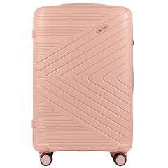 Большой чемодан PREDATOR из розового золота цена и информация | Чемоданы, дорожные сумки | 220.lv