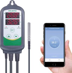 Digitālais termostats Inkbird, ITC-308, cena un informācija | Taimeri, termostati | 220.lv