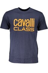 T-krekls vīriešiem Cavalli Class RXT60AJD060_BL04926, zils cena un informācija | Vīriešu T-krekli | 220.lv