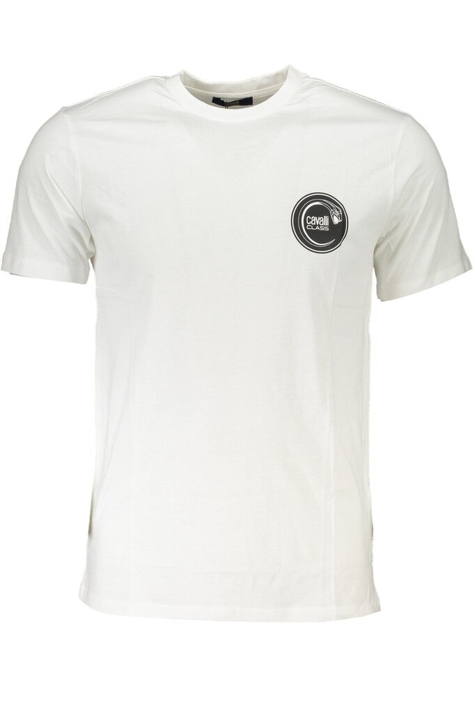 T-krekls vīriešiem Cavalli Class RXT60FJD060_BI00053, balts cena un informācija | Vīriešu T-krekli | 220.lv