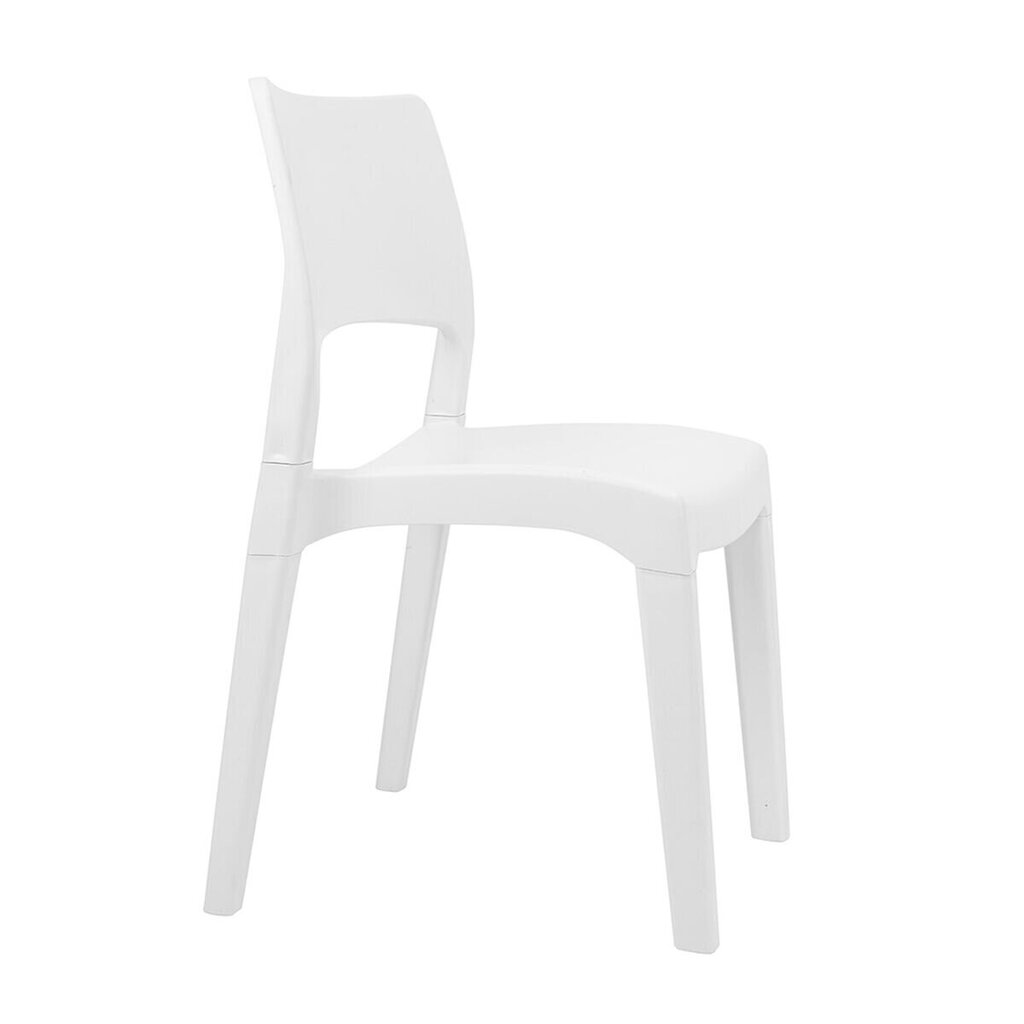 Dārza krēsls Progarden Klik Klak, balts cena un informācija | Dārza krēsli | 220.lv
