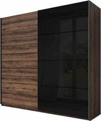 Шкаф Hakano, цвет коричневый / черный цена и информация | Шкафы | 220.lv